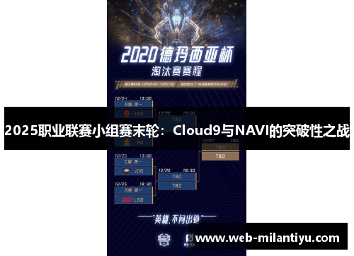 2025职业联赛小组赛末轮：Cloud9与NAVI的突破性之战